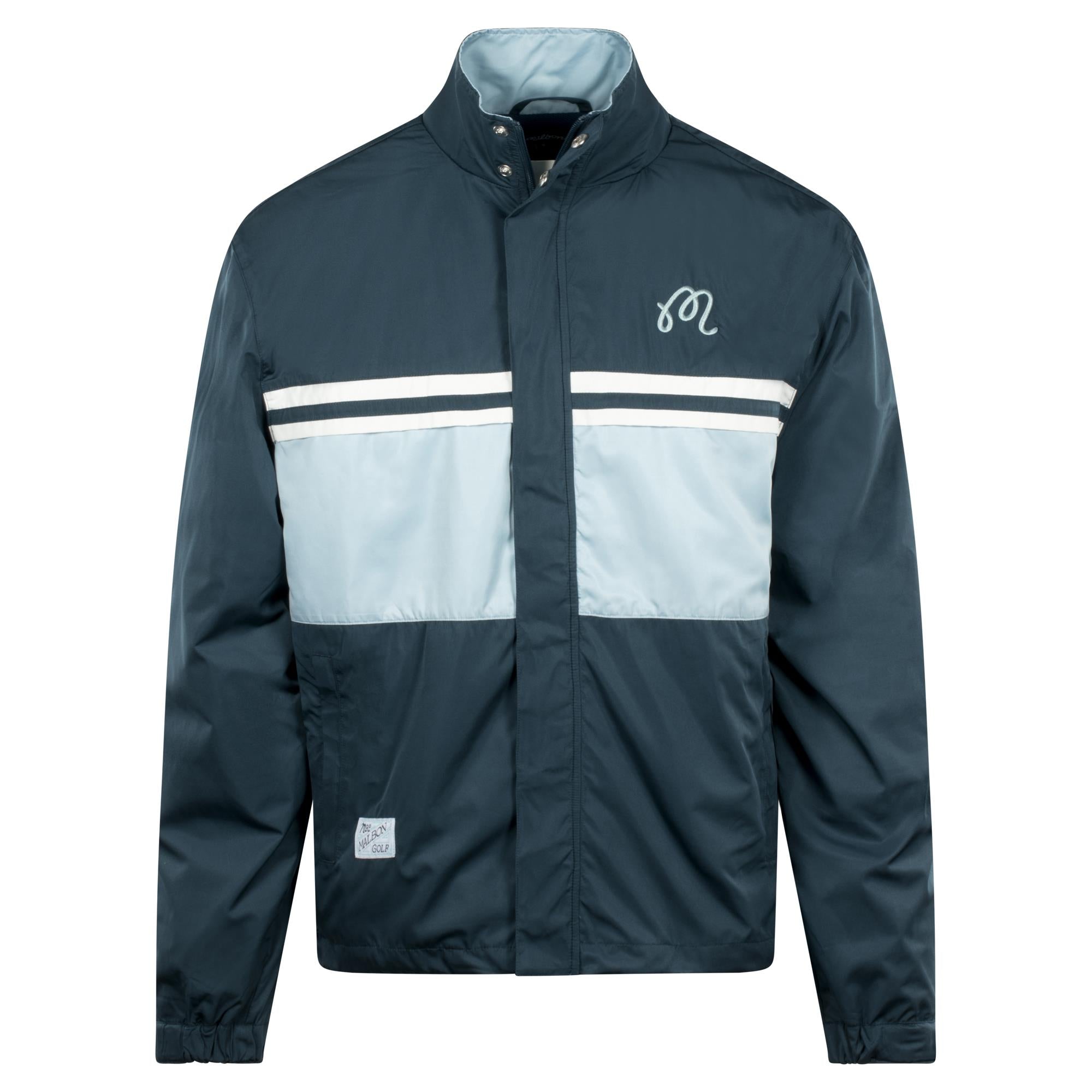 Malbon Golf Costanzo Windbreaker Ocean